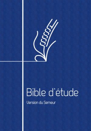 Bible d’étude Semeur - Souple bleue avec zip [Relié]