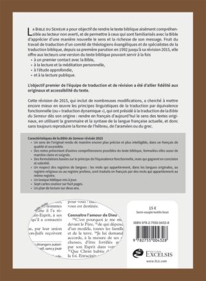 Bible Semeur souple marron
