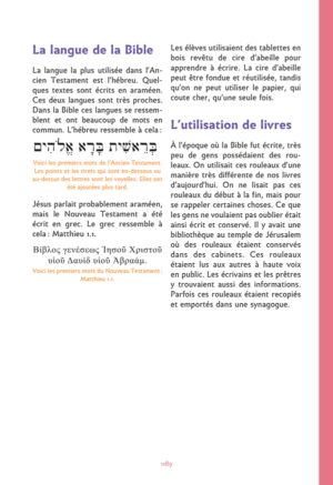 La Bible à lire en famille