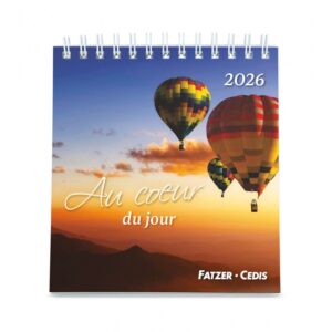 Calendrier "Au cœur du jour" 2026