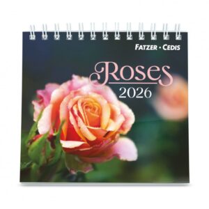 Calendrier "Roses" petit format 2026