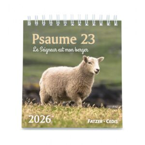 Calendrier "Psaume 23" Petit Format 2026