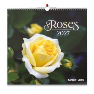 Calendrier "Roses" grand format 2027