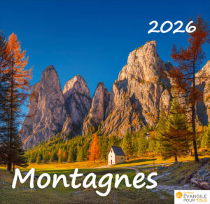 Calendrier "Montagnes" 2026