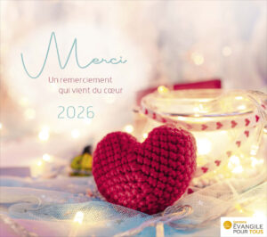 Calendrier "Merci" 2026