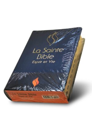 BIBLE ESPRIT ET VIE - SIMILI CUIR BLEU NUIT