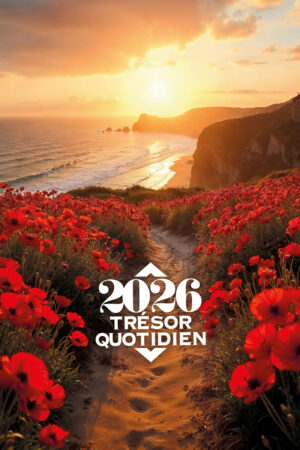 Trésor Quotidien MURAL 2026 (coquelicot)