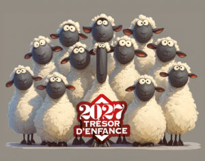 Trésor d'Enfance MURAL 2027 (moutons)