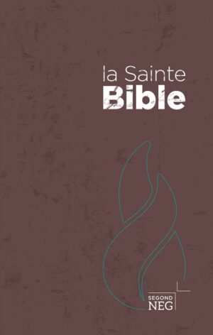 Bible NEG compacte rigide imprimée brune 11218