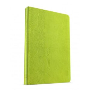 Bible Souple vert motif feuilles 995